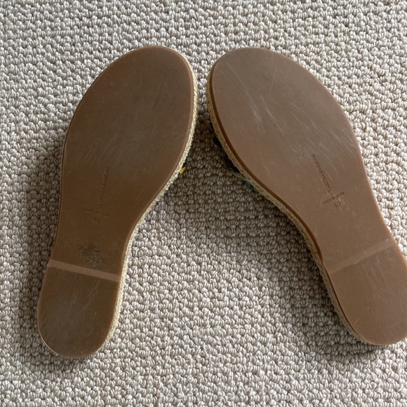 Tabitha Simmons espadrille silk slides - Picture 4 of 7